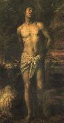  Titian Saint Sebastian oil painting picture wholesale